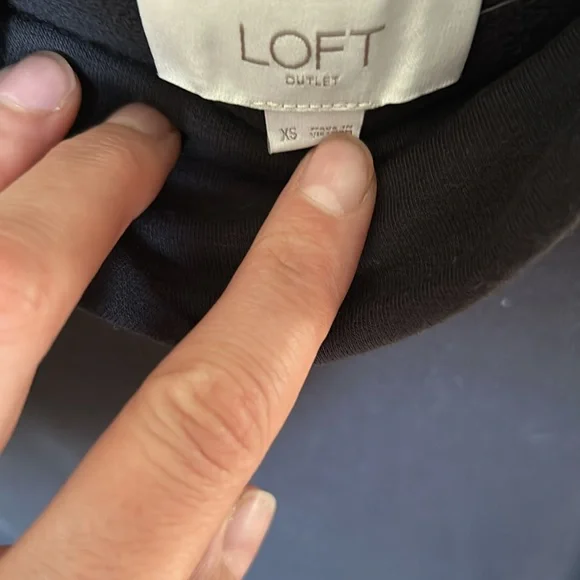 LOFT Black Turtleneck Sweater - Picture 4 of 4